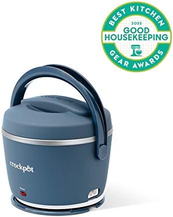 Electric Lunch Box Food Warmer 20oz – Faded Blue - Curated Catalog E8