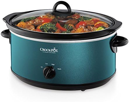 7 Quart Manual Slow Cooker – Turquoise - Curated Catalog T2