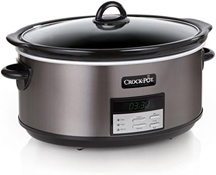 8 Quart Programmable Slow Cooker with Auto Warm - Curated Catalog F6