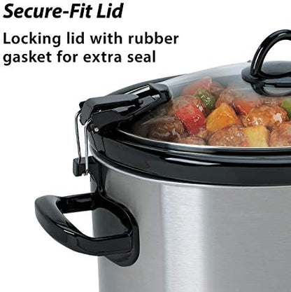 Cook & Carry 6 Quart Portable Slow Cooker - Curated Catalog Z3