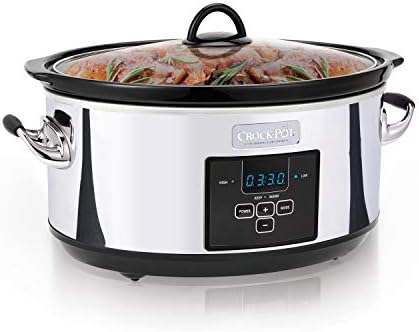 7 Quart Programmable Slow Cooker – Polished Platinum - Curated Catalog J0