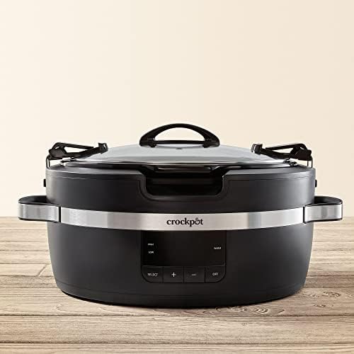 Thermoshield 6 Quart Slow Cooker with Carry Handles - Curated Catalog Y1