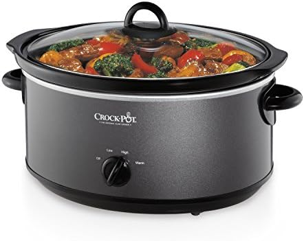 7 Quart Slow Cooker – Charcoal - Curated Catalog E4