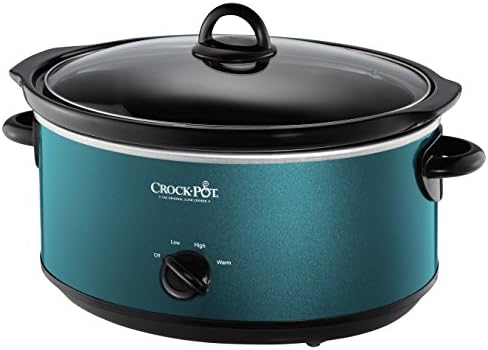 7 Quart Manual Slow Cooker – Turquoise - Curated Catalog I1