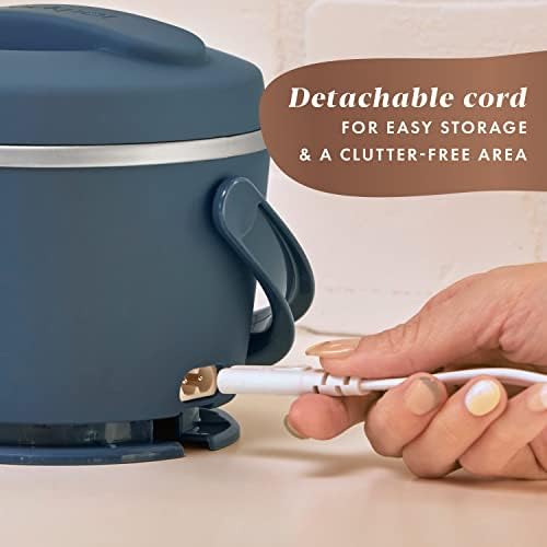 Electric Lunch Box Food Warmer 20oz – Faded Blue - Curated Catalog E8