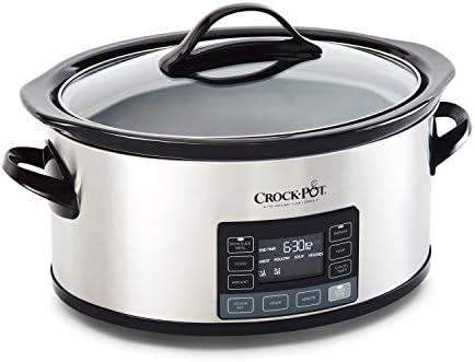 MyTime 6 Quart Programmable Slow Cooker - Curated Catalog Y8