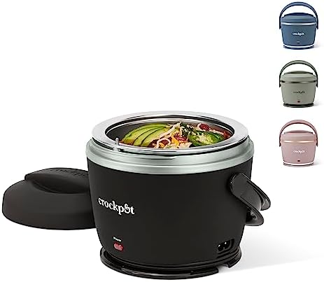 Electric Lunch Box Food Warmer 20oz – Black - Curated Catalog H8