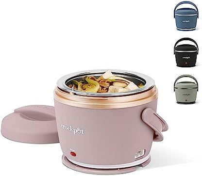 Electric Lunch Box Food Warmer 20oz – Blush Pink - Curated Catalog G3