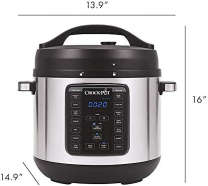 8 Quart Express Crock Multi-Use Pressure Cooker - Curated Catalog X1