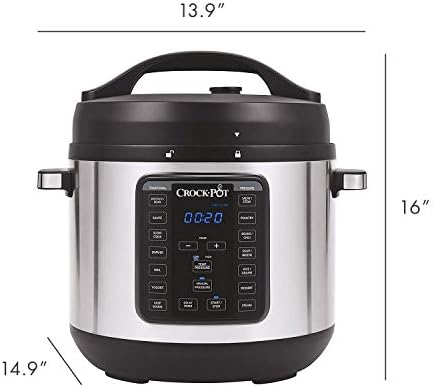 8 Quart Express Crock Multi-Use Pressure Cooker - Curated Catalog K4