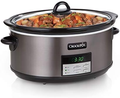8 Quart Programmable Slow Cooker with Auto Warm - Curated Catalog F6