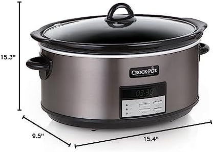 8 Quart Programmable Slow Cooker with Auto Warm - Curated Catalog T8