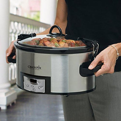 Cook & Carry 6 Quart Programmable Slow Cooker - Curated Catalog O4