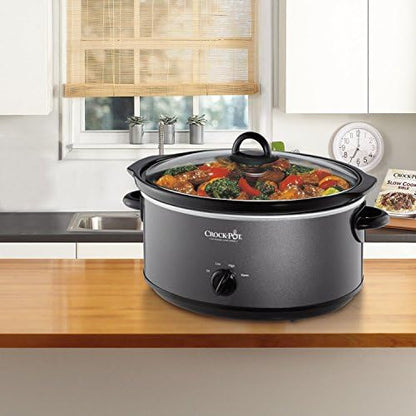 7 Quart Slow Cooker – Charcoal - Curated Catalog E4