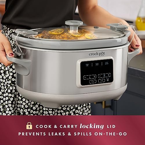 7 Quart Programmable Cook & Carry Slow Cooker - Curated Catalog O1
