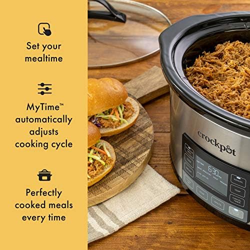 MyTime 6 Quart Programmable Slow Cooker - Curated Catalog Y8