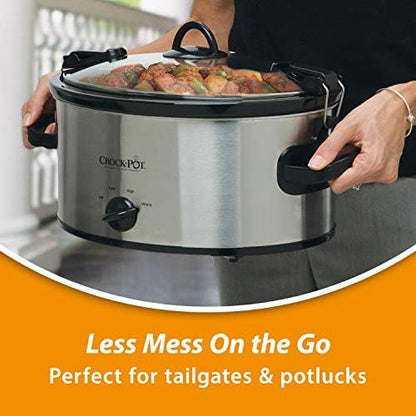 Cook & Carry 6 Quart Portable Slow Cooker - Curated Catalog Z3
