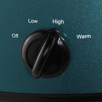 7 Quart Manual Slow Cooker – Turquoise - Curated Catalog T2