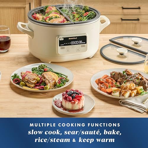 MultiMeal Multicooker with Programmable Slow Cooker - Curated Catalog M3