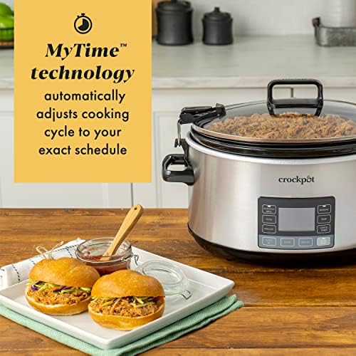 7 Quart Portable Programmable Slow Cooker with Timer - Curated Catalog G7