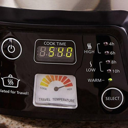 Cook & Carry 6 Quart Programmable Slow Cooker - Curated Catalog U0