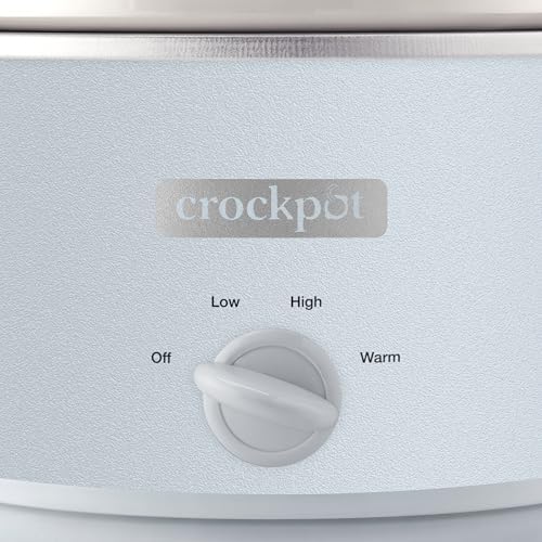 4.5 Quart Manual Slow Cooker – Macaroon Blue - Curated Catalog D9