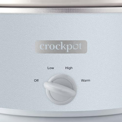 4.5 Quart Manual Slow Cooker – Macaroon Blue - Curated Catalog D9