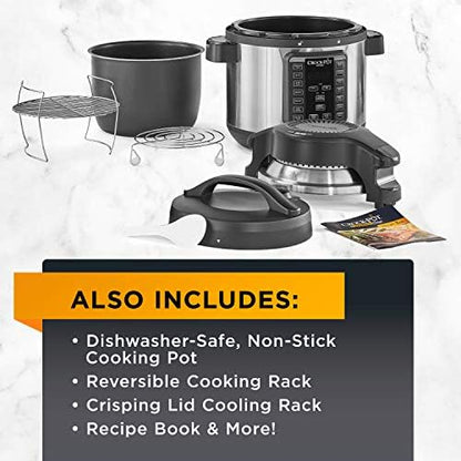 Express Crisp 8 Quart 10-in-1 Pressure Cooker - Curated Catalog H7
