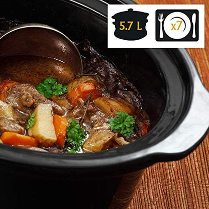 Cook & Carry 6 Quart Portable Slow Cooker - Curated Catalog Z3
