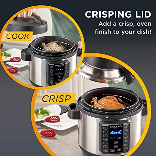 Express Crisp 8 Quart 10-in-1 Pressure Cooker - Curated Catalog H7