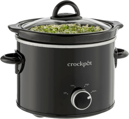 2 Quart Mini Slow Cooker – Classic Compact Cooker - Curated Catalog O4