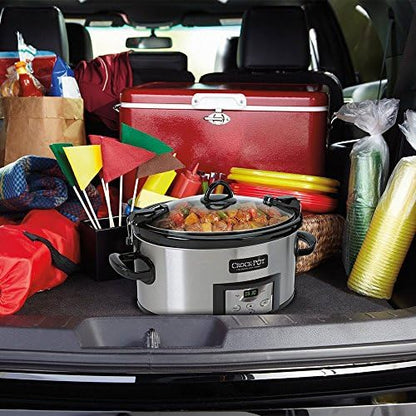 Cook & Carry 6 Quart Programmable Slow Cooker - Curated Catalog U0