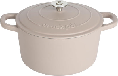 3 Quart Enameled Cast Iron Dutch Oven – Aqua - Curated Catalog J4