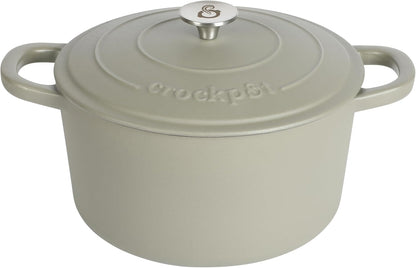 3 Quart Enameled Cast Iron Dutch Oven – Aqua - Curated Catalog J4
