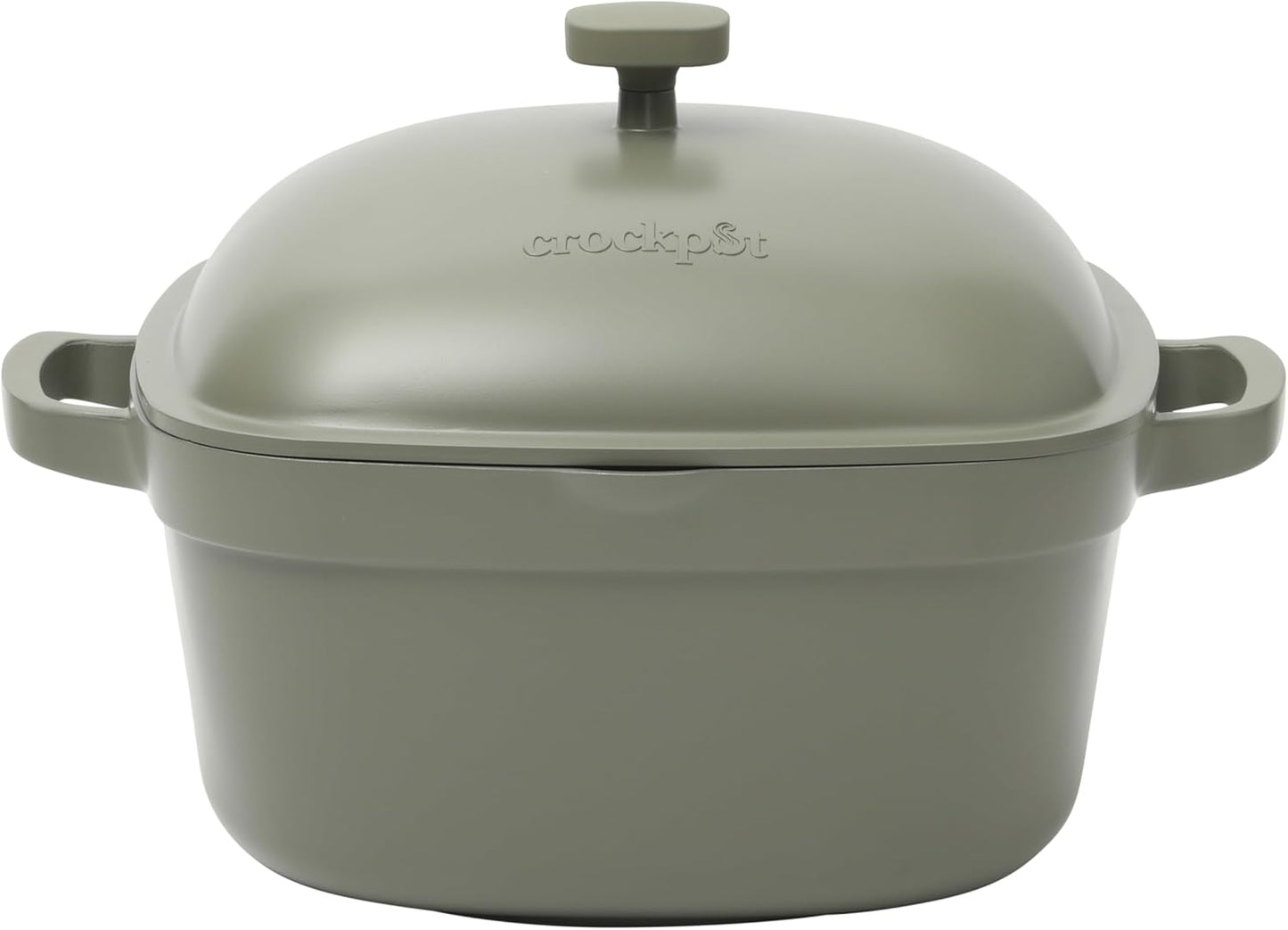 3 Quart Enameled Cast Iron Dutch Oven – Aqua - Curated Catalog P5