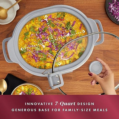 7 Quart Programmable Cook & Carry Slow Cooker - Curated Catalog O1