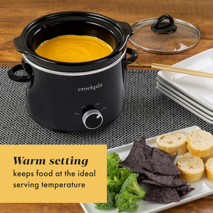 2 Quart Mini Slow Cooker – Classic Compact Cooker - Curated Catalog O4